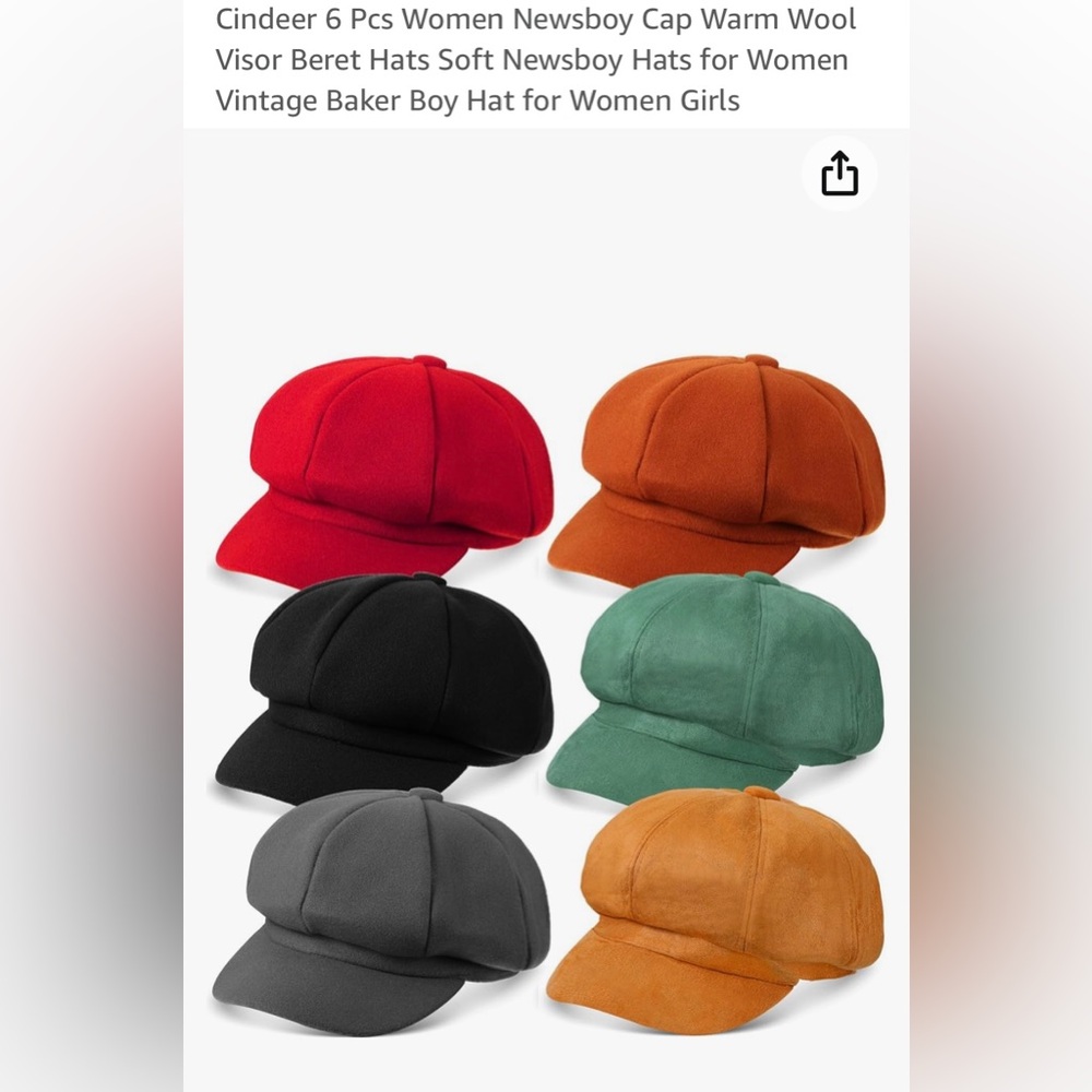 Newsboy caps